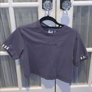 Adidas cropped t-shirt